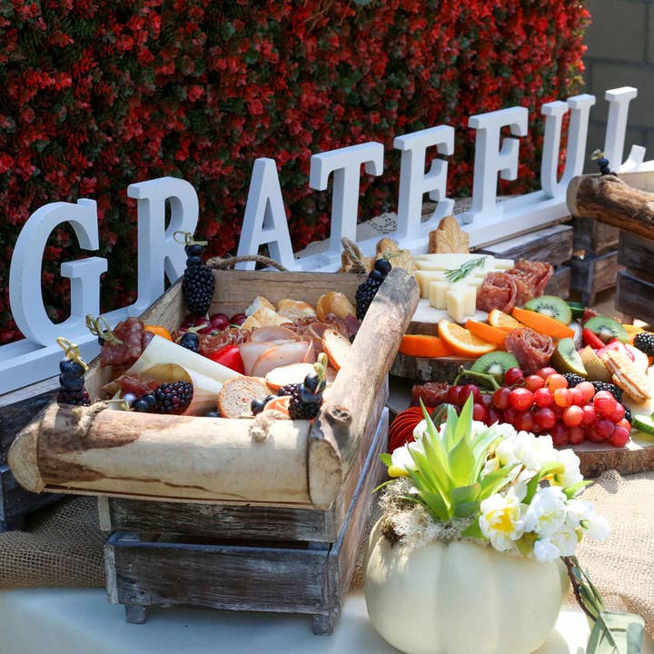 Portofino International Trading, USA - Wholesale Decorative Tabletop Object - Wood Letters - E2