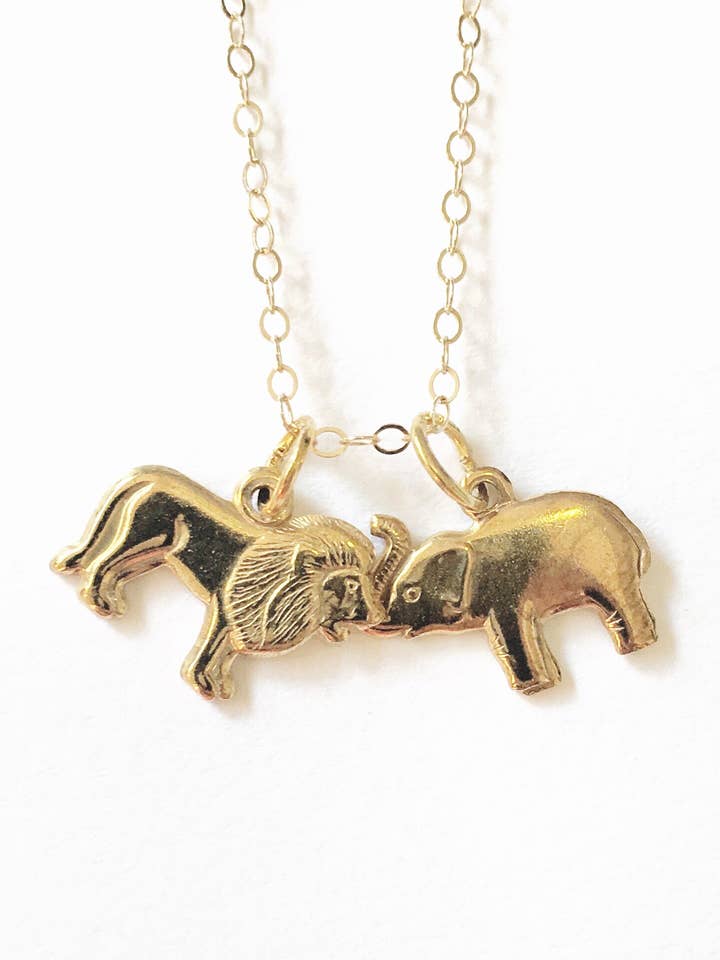 Animal Lovers Charm Necklace* for wholesale by Luni Style