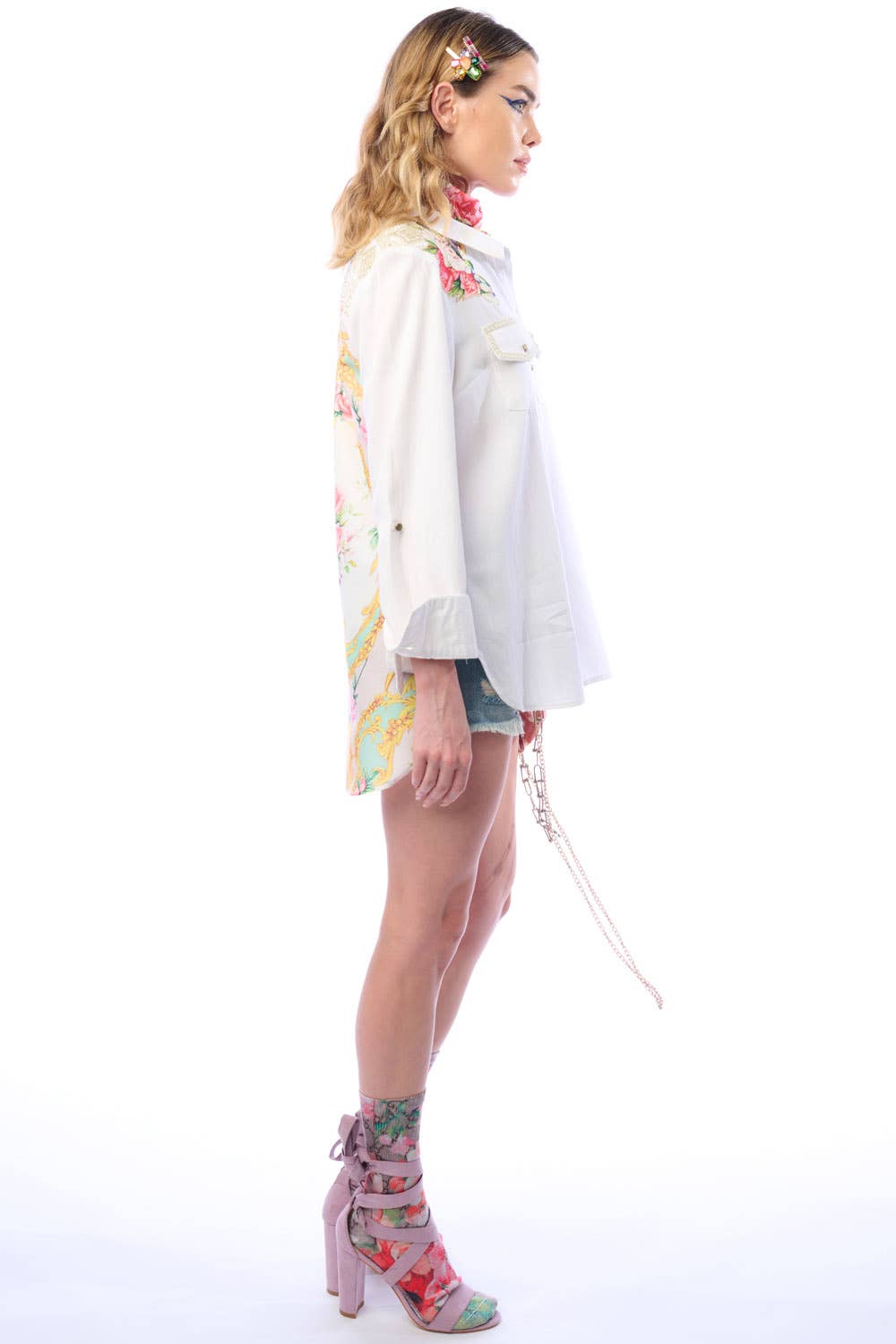 White Marcella Shirt for wholesale on Faire16