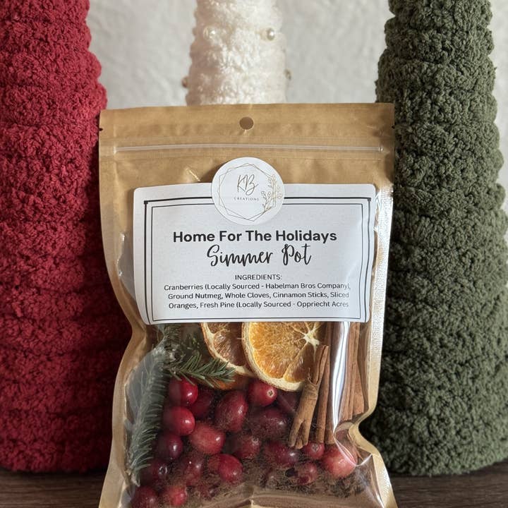 The Driftless Wilde - Wholesale Retailer Display - Home & Living - Home For The Holidays Simmer Pot1