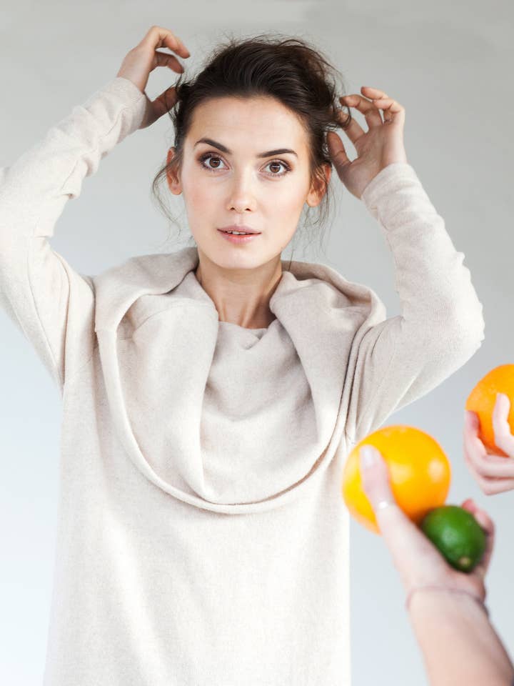 Elegante vestido tipo suéter con capucha, lana tejida, ocasión para mujer para venta al por mayor de LeMuse