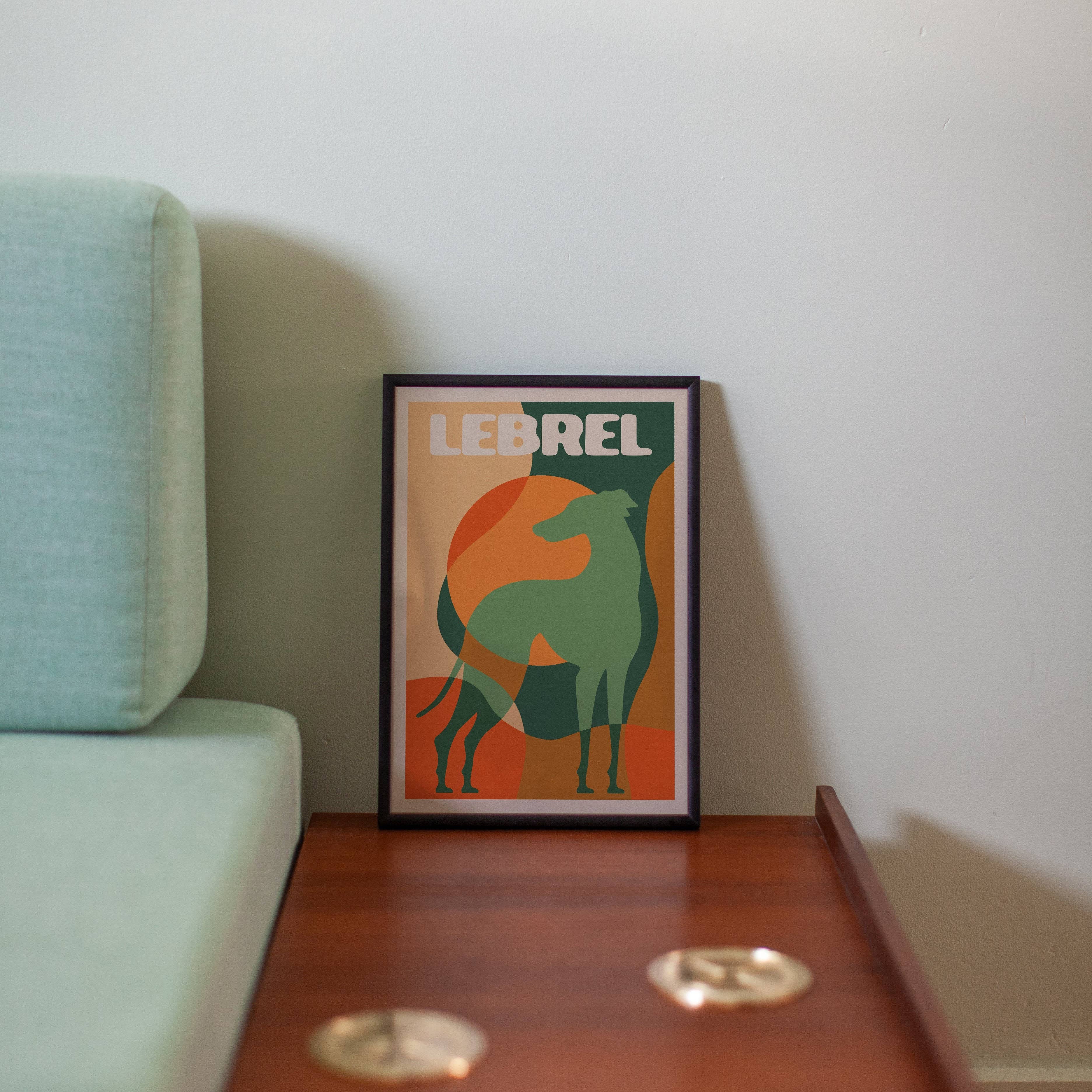 cai & jo - Venta al por mayor Ilustración - Estampado Lebrel1