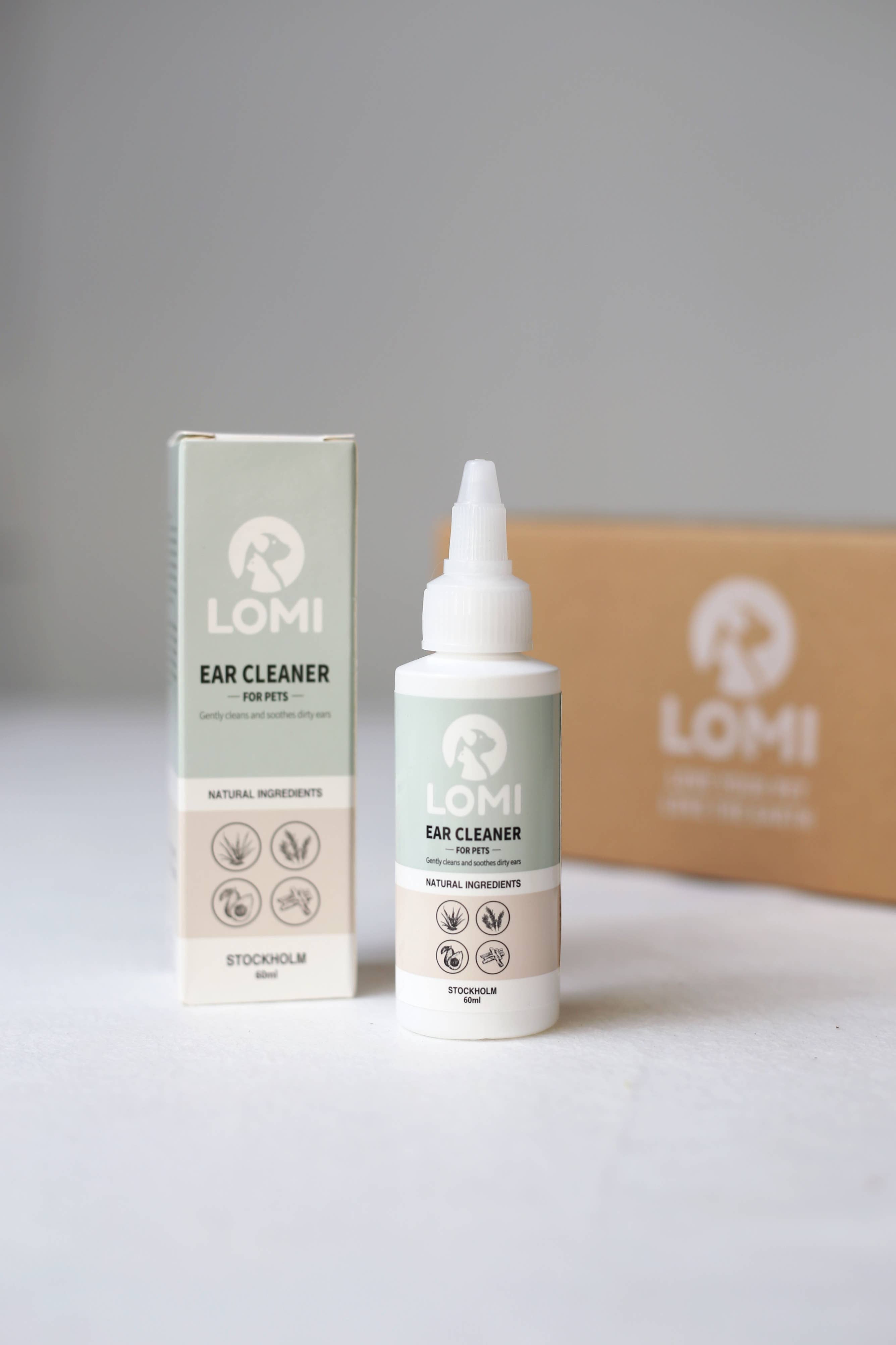 LOMI Pet Care - Wholesale Pet Cleaning Supplies - NATURAL EAR CLEANER SHORT DATE CLEARANCE – 80% OFF4