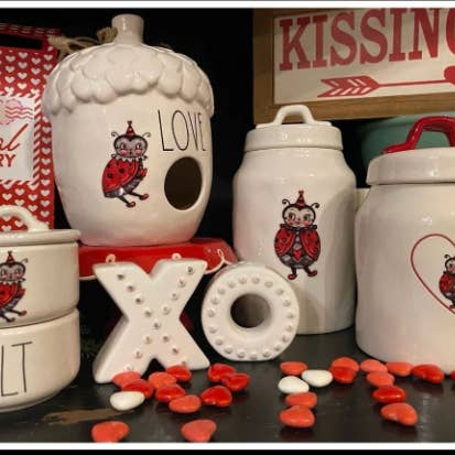 Zombie Lounge Bootique - Wholesale Decal – Party decorations - Johanna Parker Design Love Bug Decals1