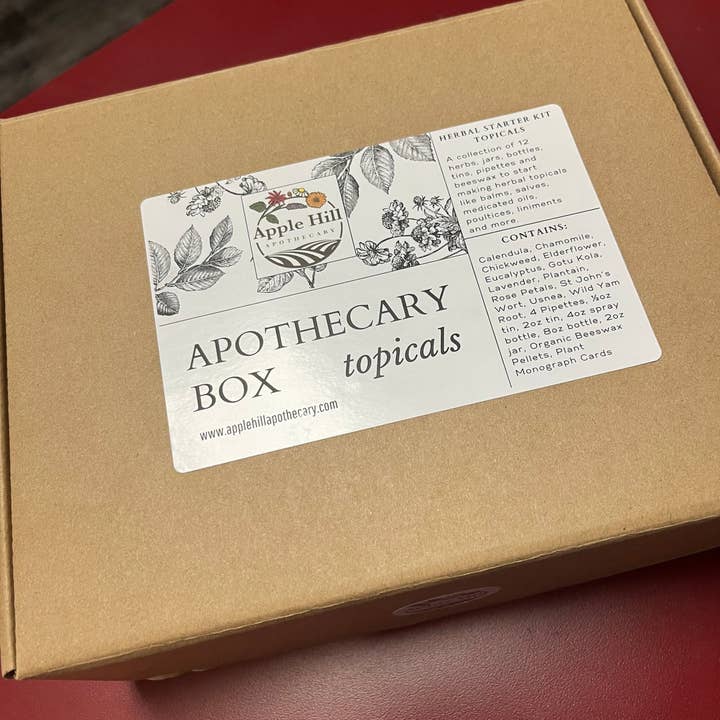 Apothecary Box - Topicals for wholesale by Apple Hill Apothecary