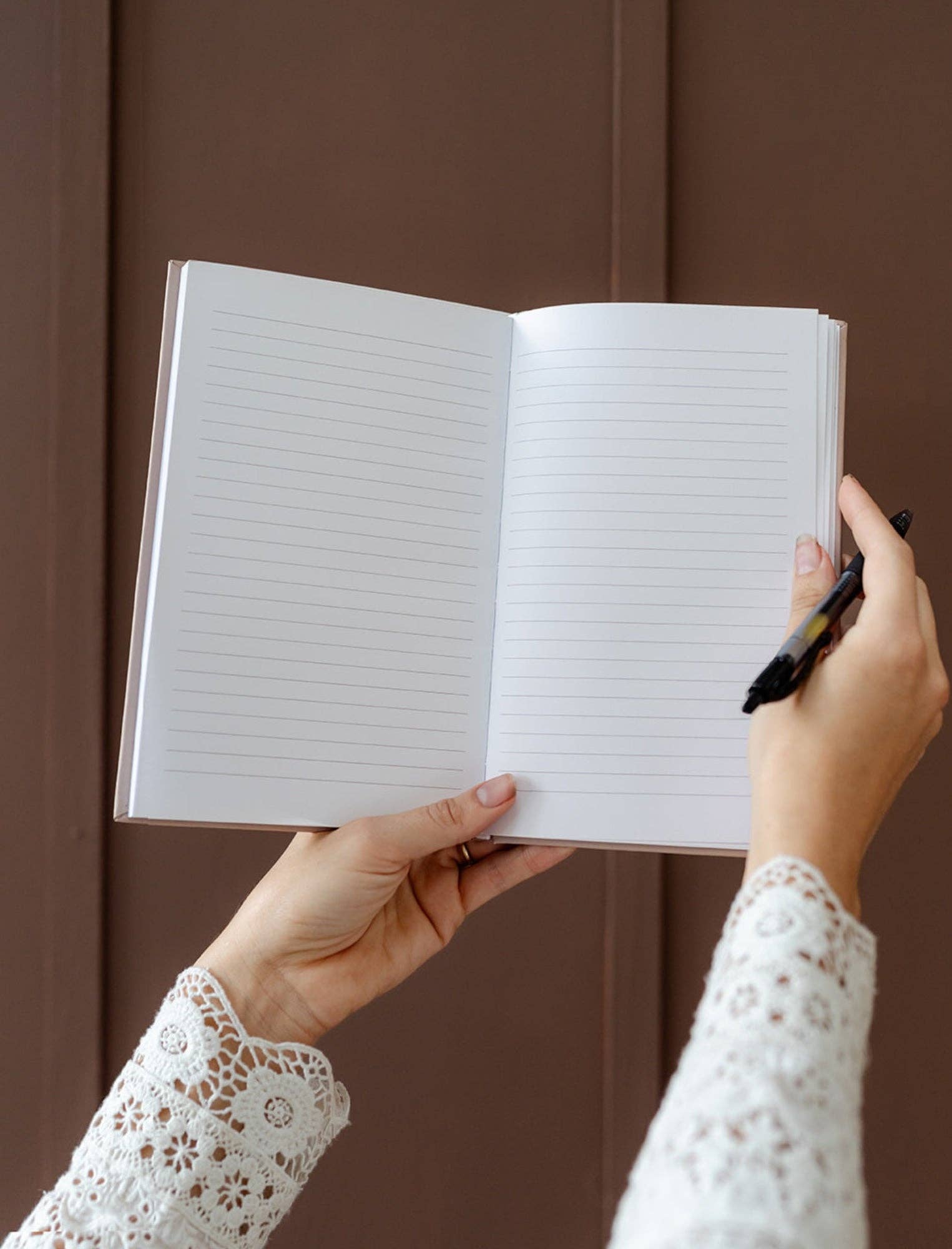 Jenessa Wait - Wholesale Journal/Diary - Hardcover Journal: I trust the next chapter2