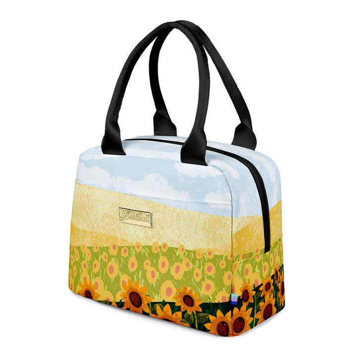 Sunflower Field Lunch Bag for wholesale by OEELINN