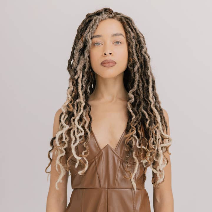 ICED LATTE BOHO GODDESS LOCS® for wholesale by Boho Locs