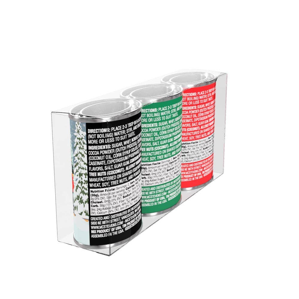 McSteven's - Wholesale Hot Cocoa Mix/Kit - Holiday Express Winter Cocoa Gift Set (2.5oz Tins)8