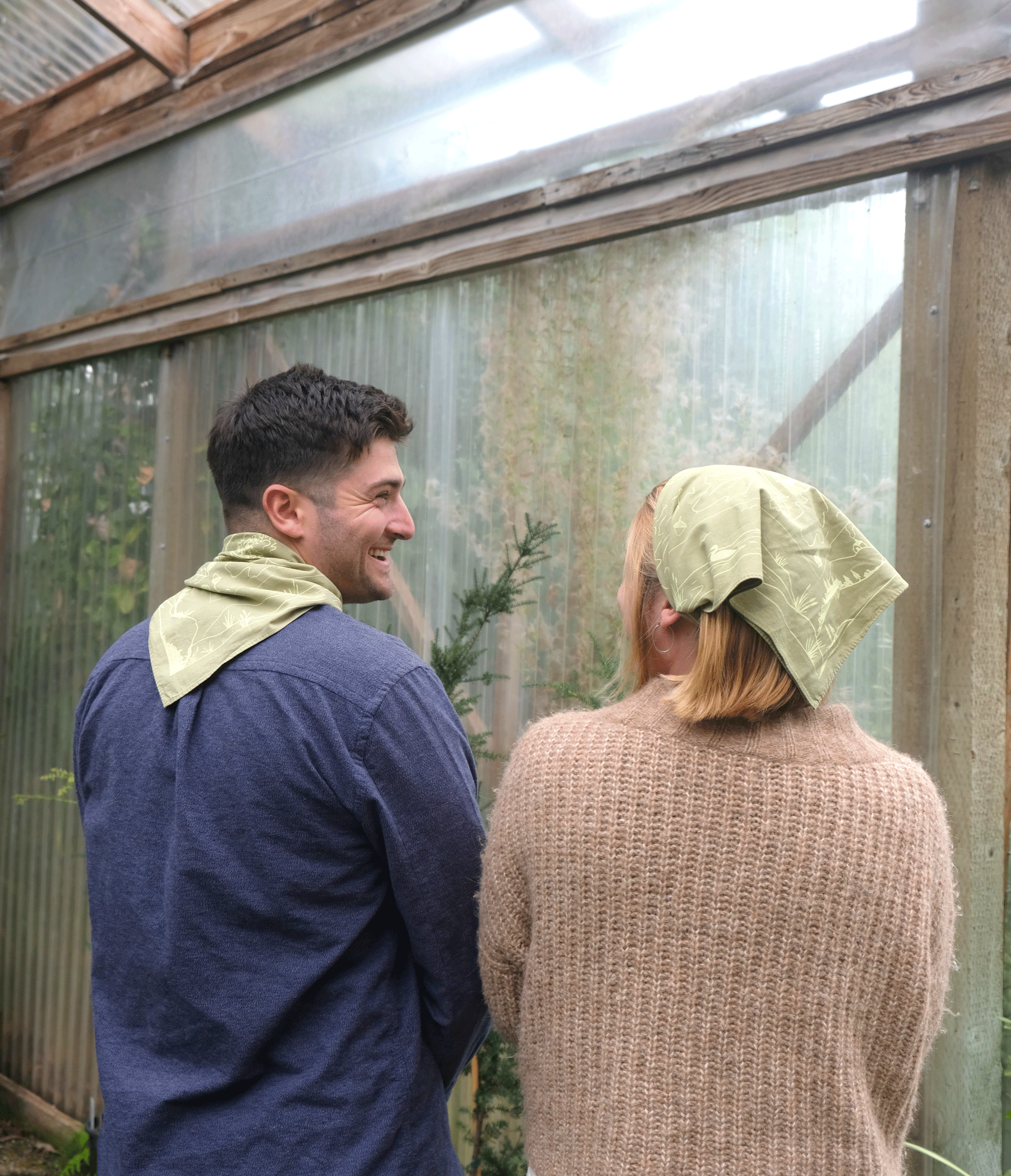 Elana Gabrielle - Wholesale Bandana - Unisex - Oaks Bandana - Screenprinted Adventure Nature-Inspired Gift6