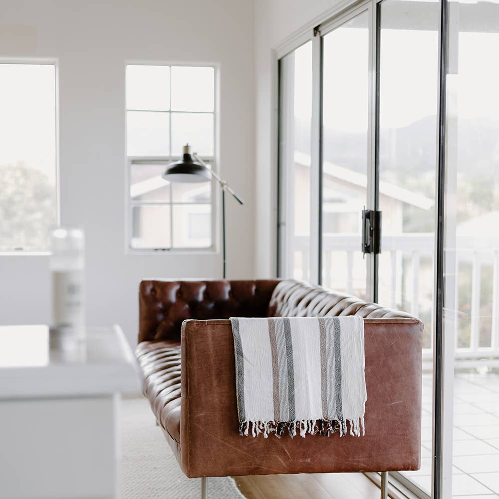 HOME & LOFT – Toalha de banho por atacado – Toalha Nomad Creme Castanho