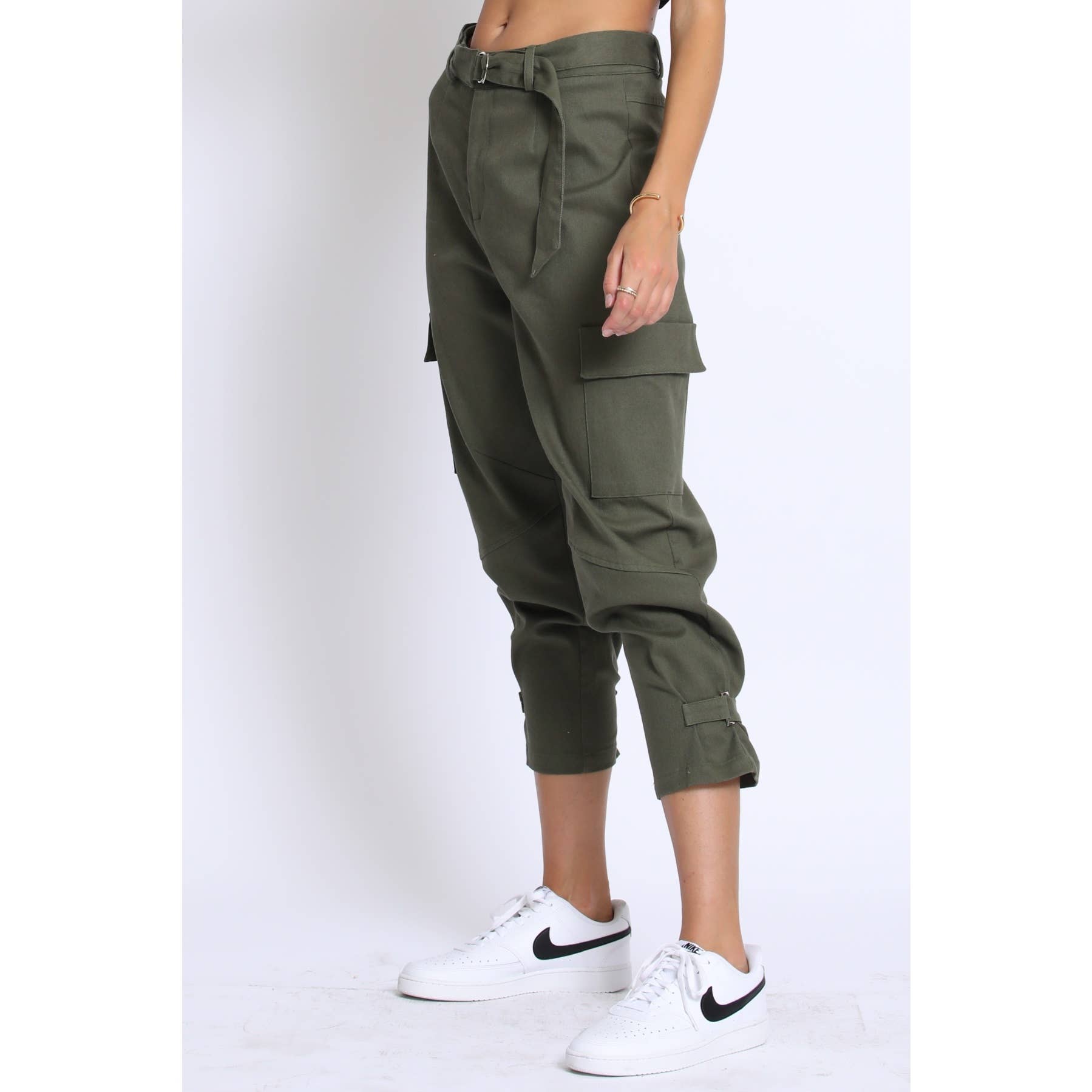 Sans Souci - Wholesale Pants - Women's - CROPPED CARGO PANTS9