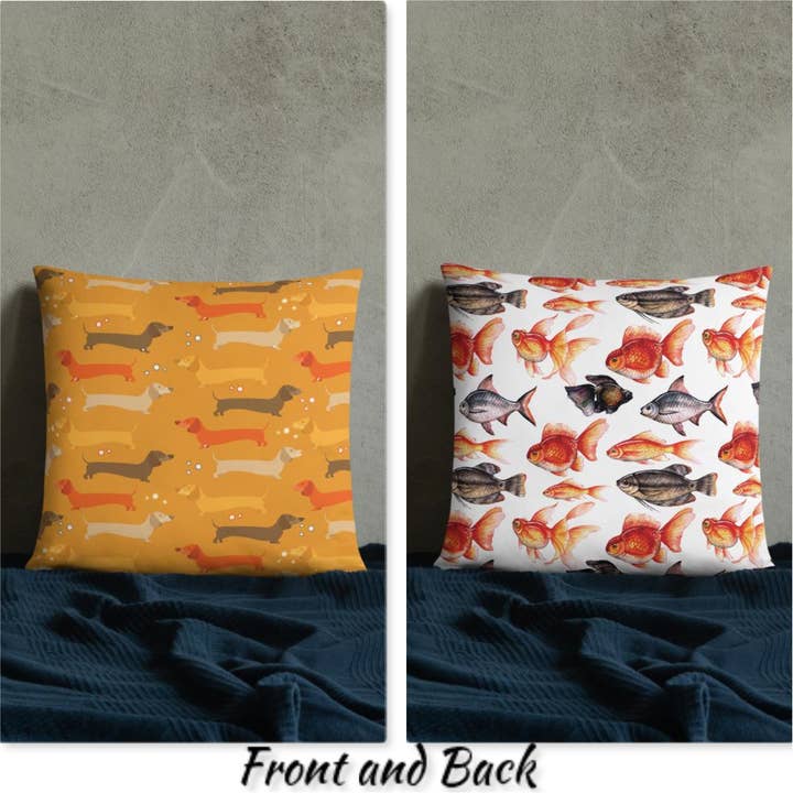 Tax Flux Fiskar Kudde för wholesale av Cushion Covers Store