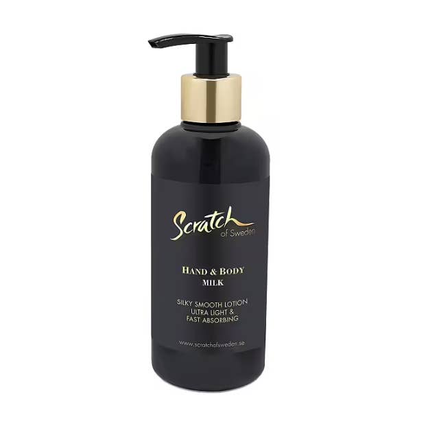 Scratch hand- en lichaamsmelk, 250 ml voor wholesale door Scratch of Sweden