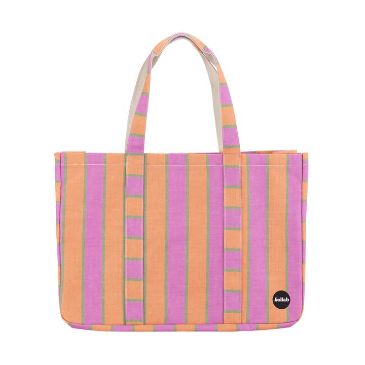 Carryall Cargo Rayure Coucher de Soleil pour la vente par Kollab