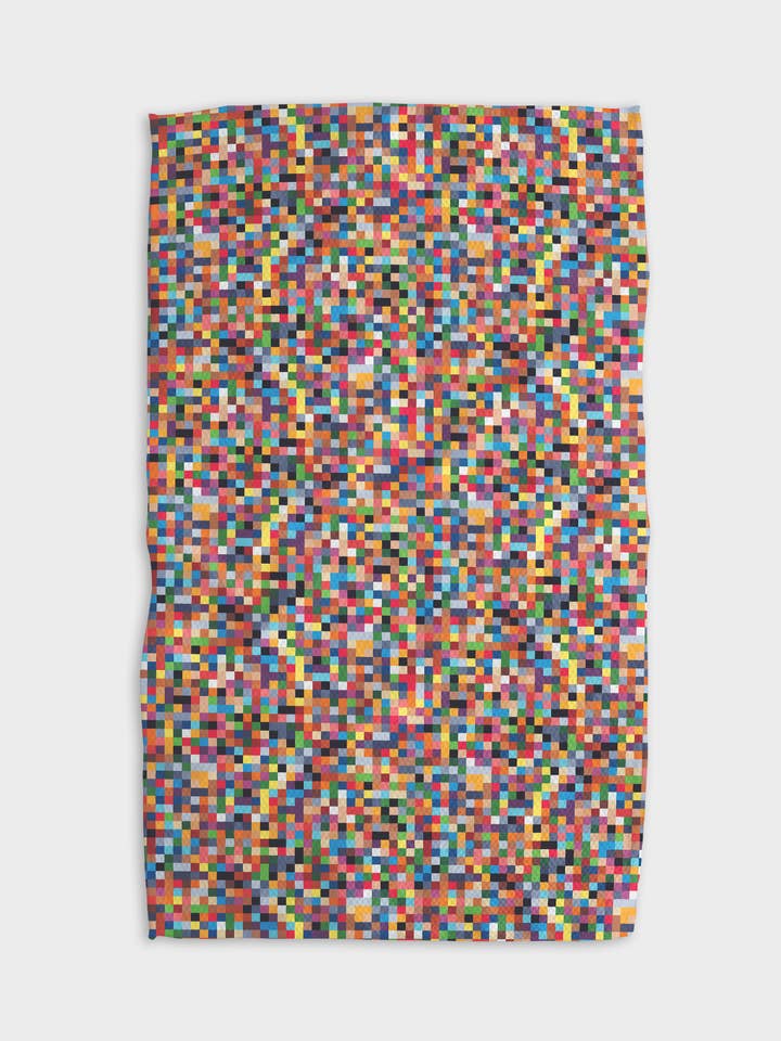 Confetti-køkkenhåndklæde for engroshandel hos Geometry