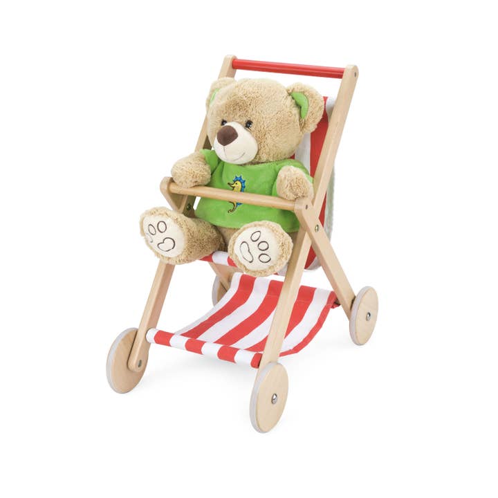 Trade Toys Limited – wholesale Tillbehörskit för docka - Barn – Viga trä praktisk barnvagn