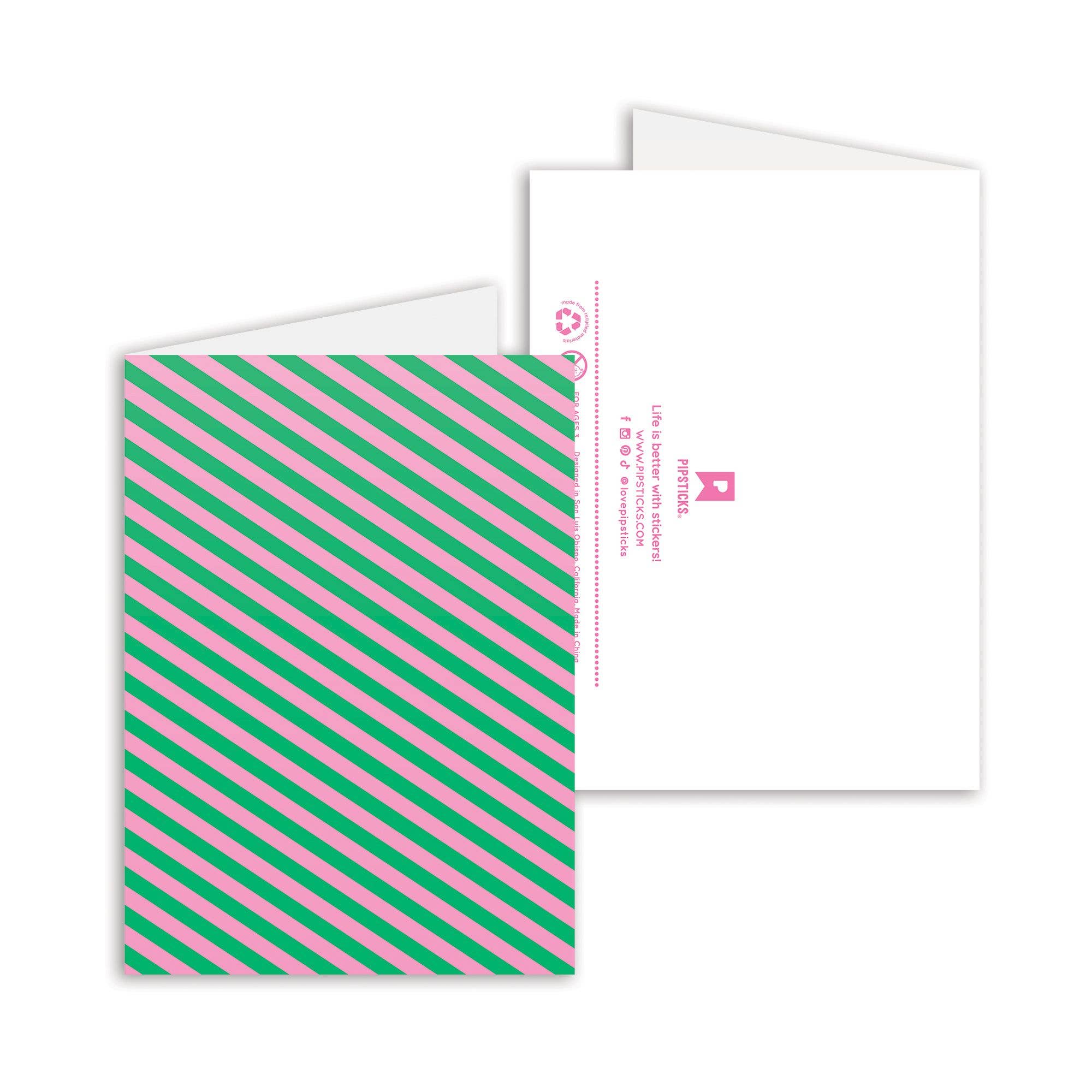 Pipsticks - Wholesale Stationery/Notecard Set - Happy Mail Medley Notecard Pack (12ct)13