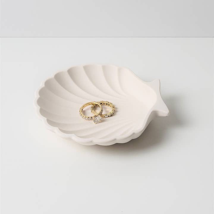 Three Springs Candle Co. – wholesale Jewellery dish – Sea Shell trinket dish | jewelry tray4