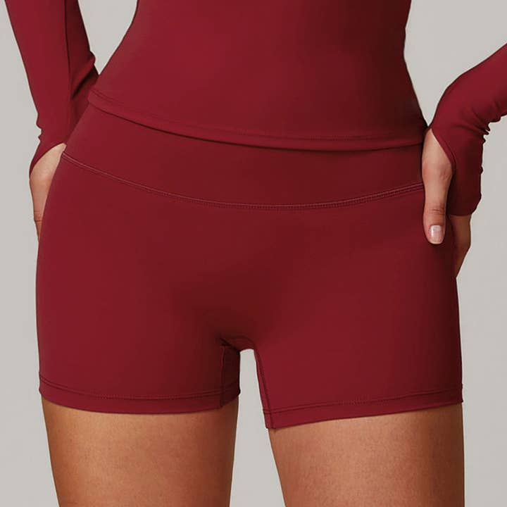 Quick-drying skinny cycling running shorts for wholesale by WONDERXFANS