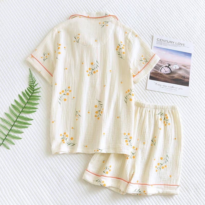 Anna Kaci Wholesale - Wholesale Lounge Set - Women's - Fruit Pattern Lounge Coordinates17