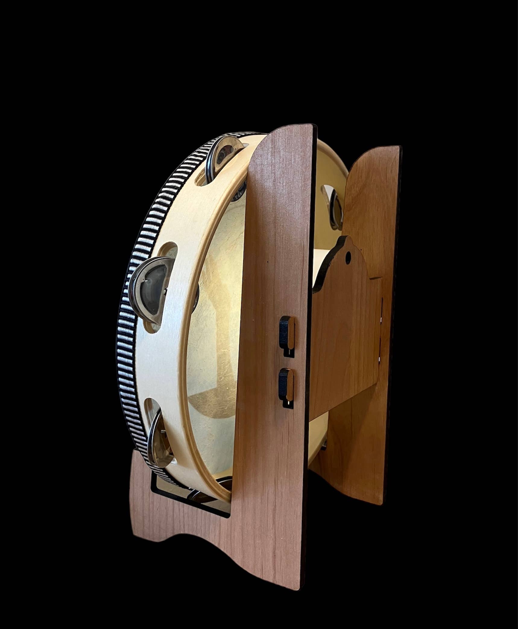 inRhythm - Vendita all'ingrosso Scultura - Tamburello flamenco da 10" con espositore illuminato opzionale4