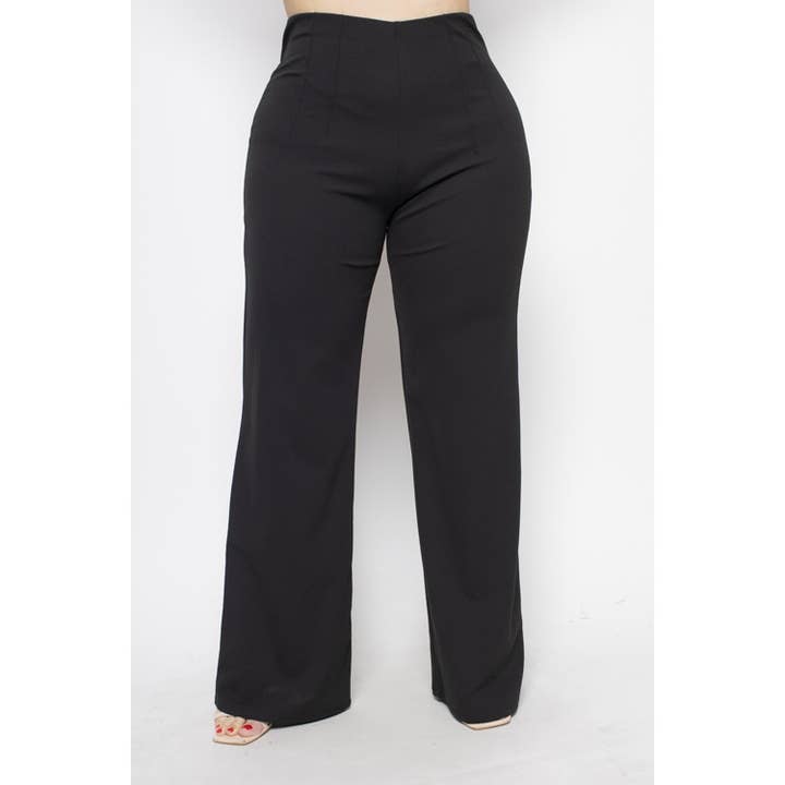 PANTALON LARGE TAILLE PLUS pour la vente par Curve Market