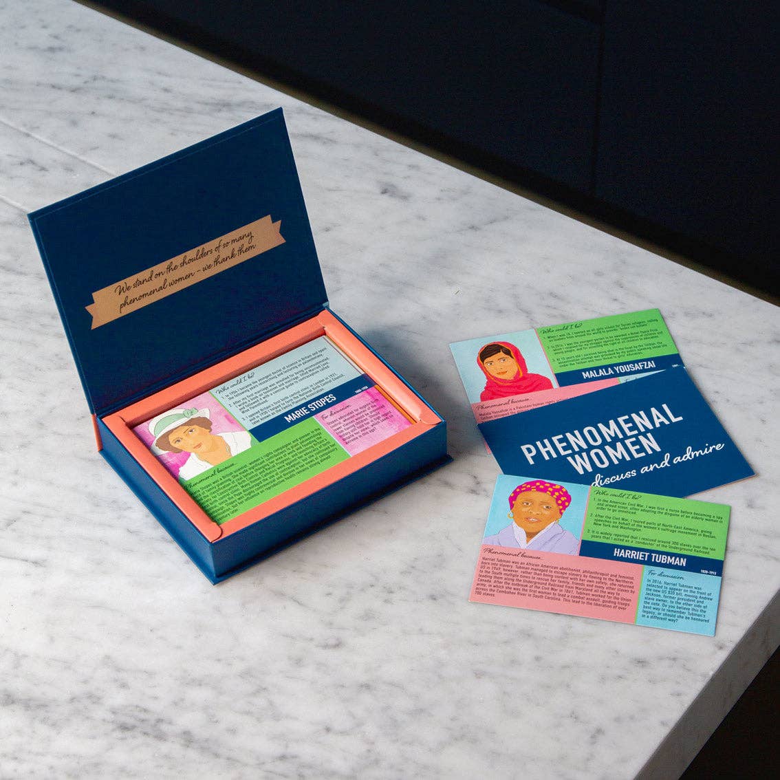 Talking Tables UK - Wholesale Card game - Phenomenal Women Trivia And Discussion Game | Gifts |12