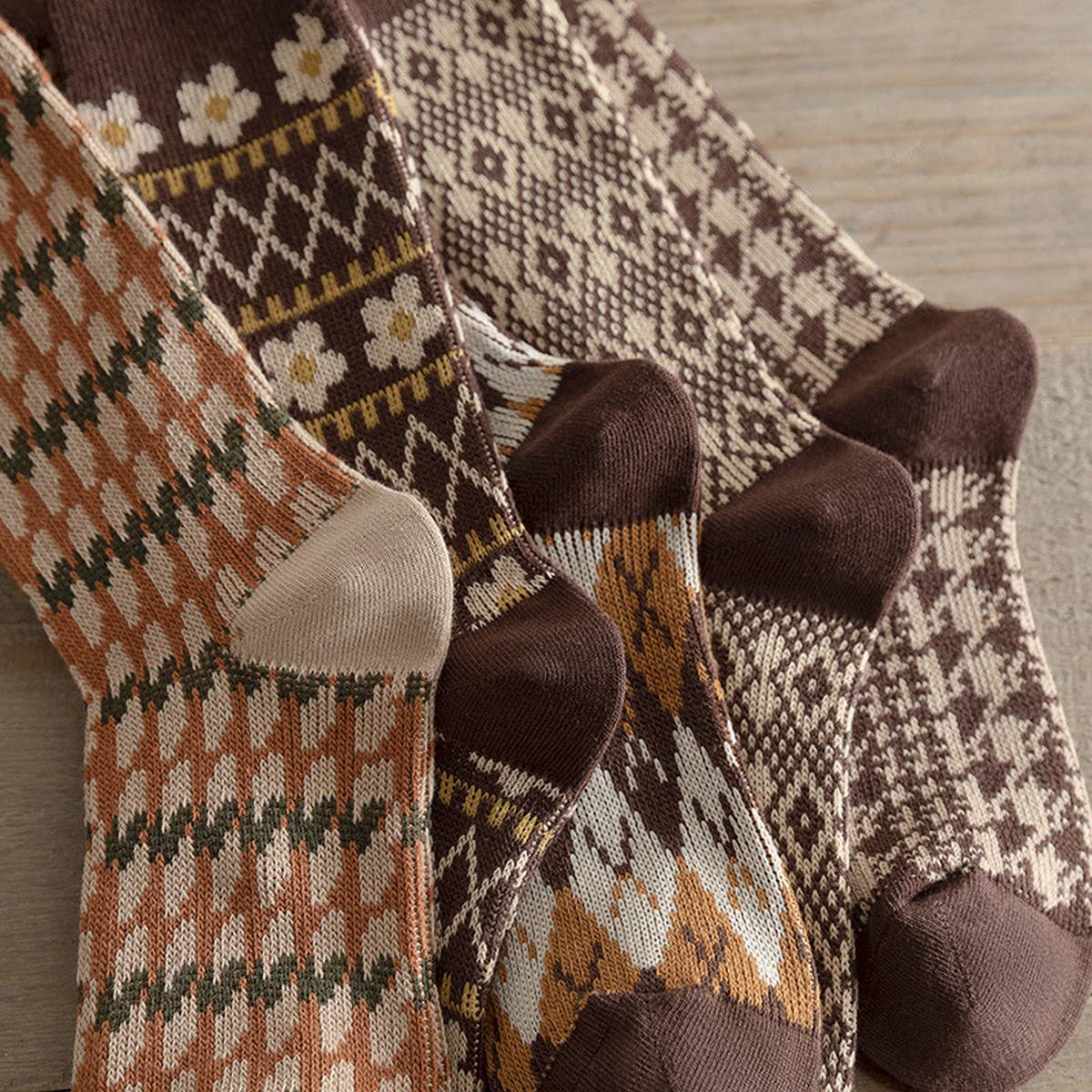 ACCITY - Wholesale Socks - Women's - AUTUMN AND WINTER FASHION WARM MID-CALF SOCKS_CWMS11188