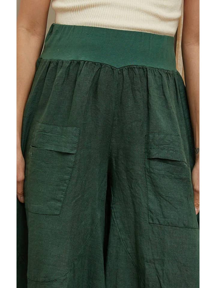 LÉA & LUC - Wholesale Pants - Women's - 100% linen trousers REF.3023546