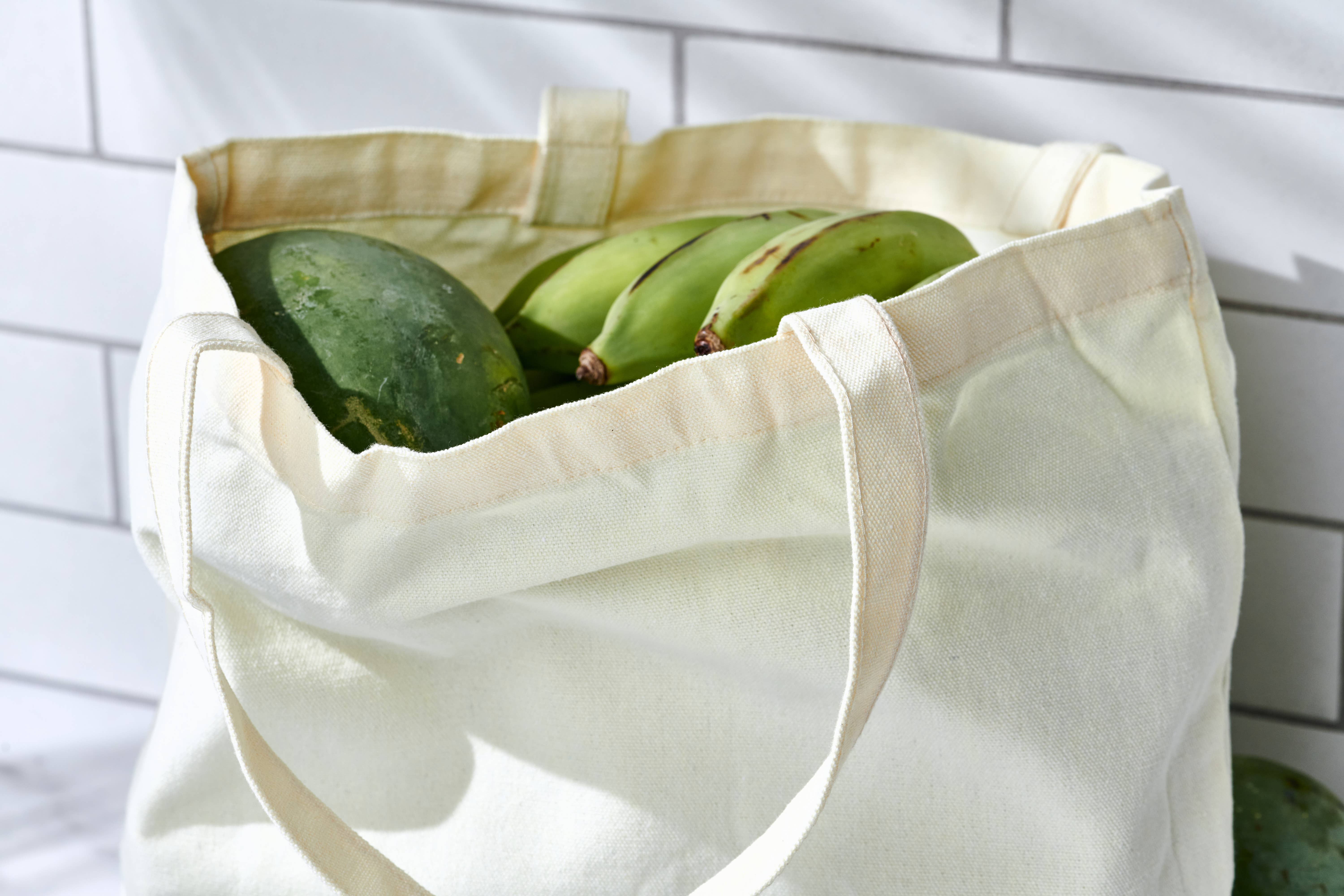 Desesh - Wholesale Grocery/Shopping Bag - Cotton Grocery Tote Bag (New + No Interior Pockets)1