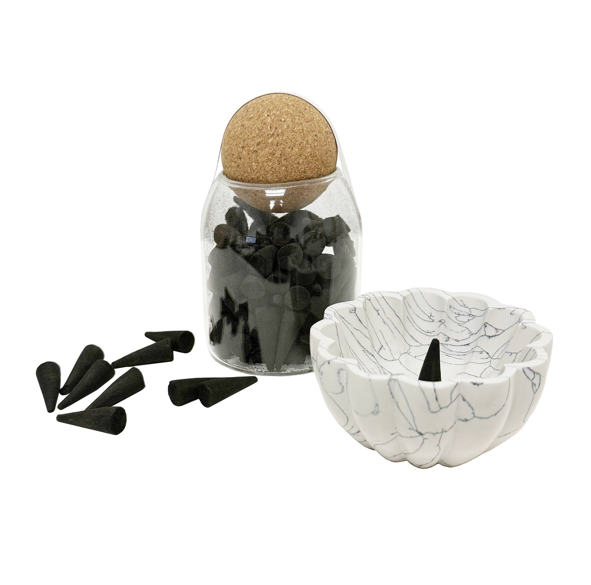 Andaluca - Wholesale Incense - 100 pc Incense Cones In Jar: Topaz & Sunflower Fragrance2