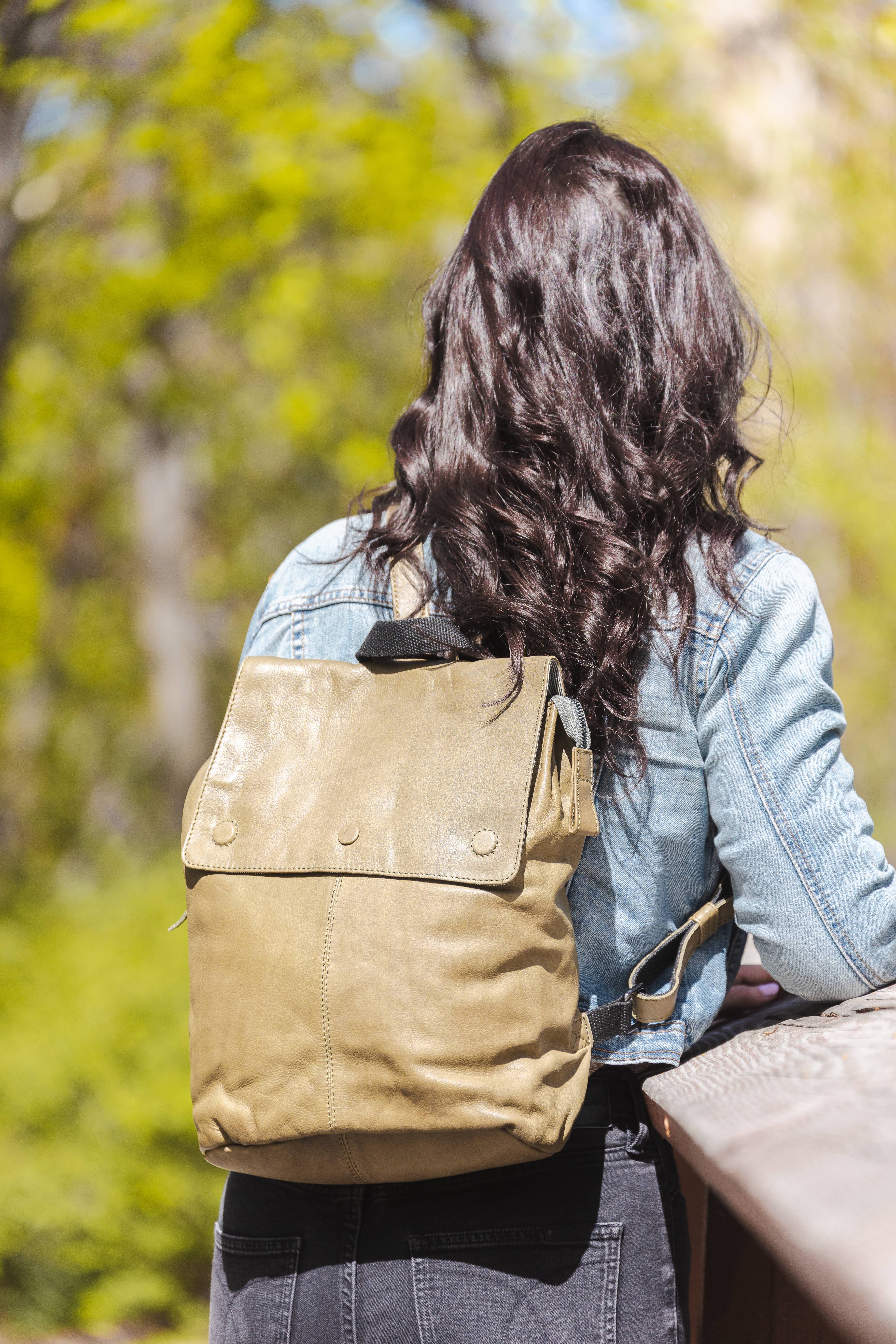 Keaan Leather Goods - Wholesale Backpack - Women's - [ARIA] BACKPACK | SUPER SOFT NAPPA LEATHER20