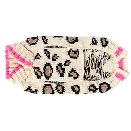 CHILLY DOG LLC - Wholesale Pet Sweater - Dog - Leopard Dog Sweater3