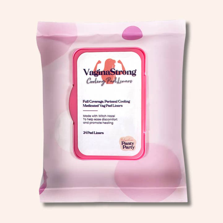 Postpartum Panty Party - Wholesale Nursing Pillow/Pad - Maternity - Perineal Cooling Pad Liners – VaginaStrong 24 Count Pack0