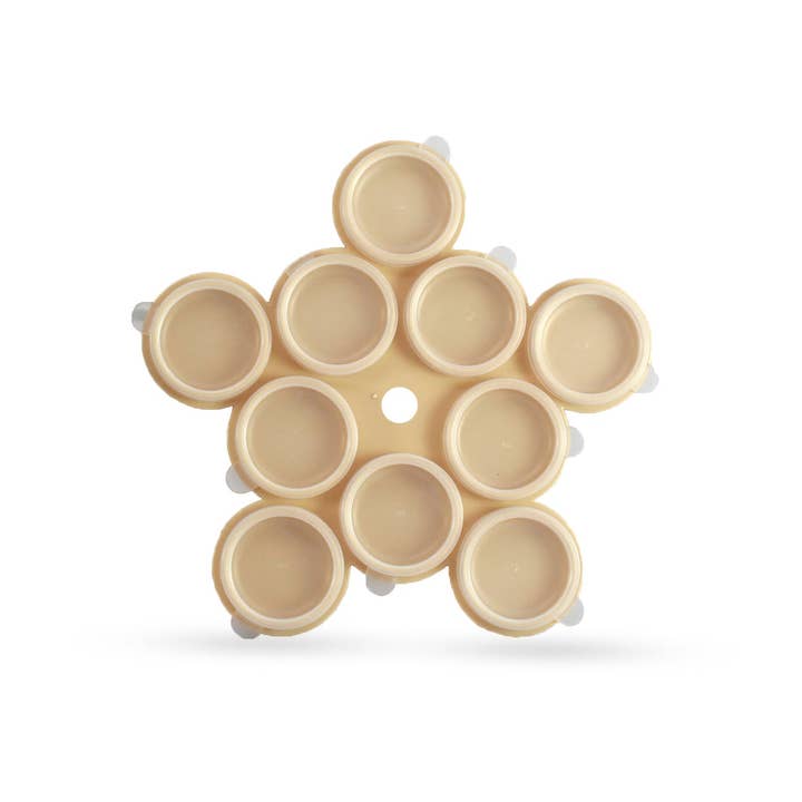 Plazko - Venta al por mayor Cuentas - Contenedor de cuentas, bandeja de almacenamiento de cuentas, The BeadSmith Bead N'Go paquete individual - 1 paquete1