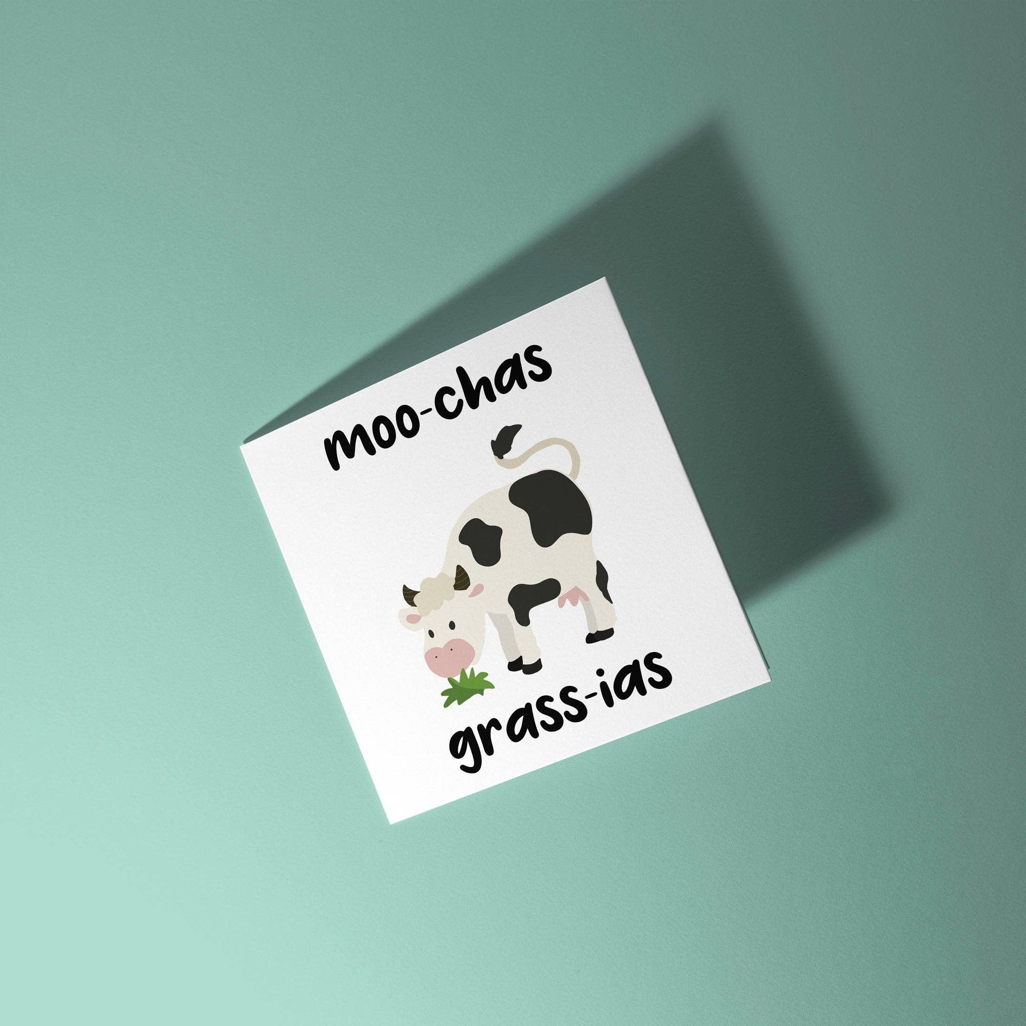 Peacock Printing – wholesale Thank you card – Muchias Gracias - Thank You Card3