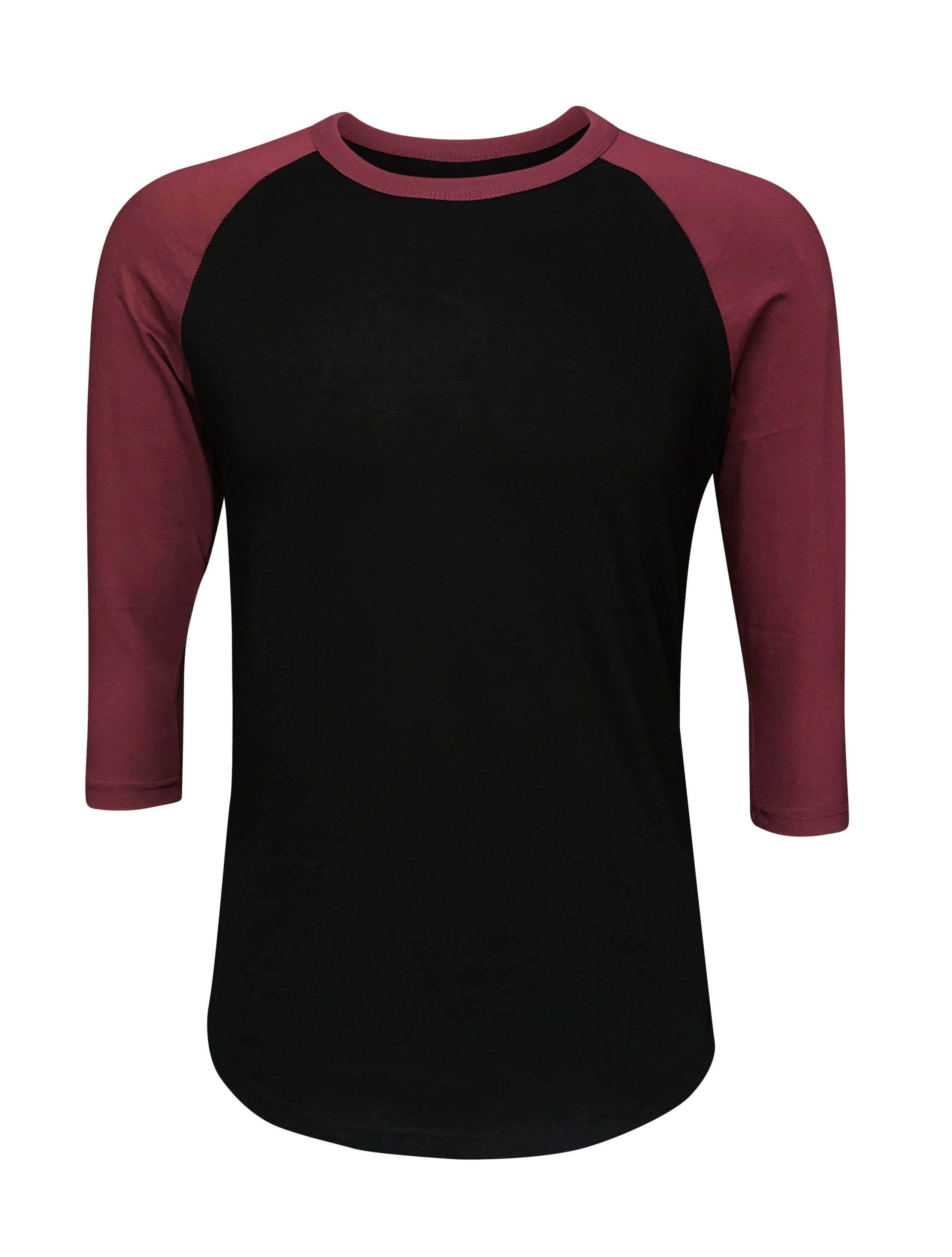 ILTEX Apparel - Vente T-shirt – femme - T-shirt de baseball adulte à manches raglan 3/4 - Plus de 35 couleurs89