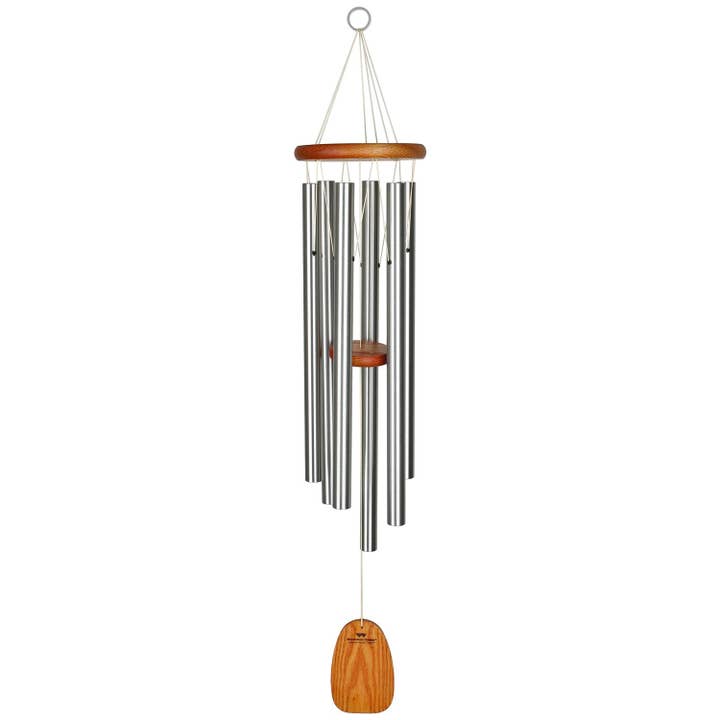Woodstock Chimes - Wholesale Wind Chime - Amazing Grace® Chime - Large, Silver6