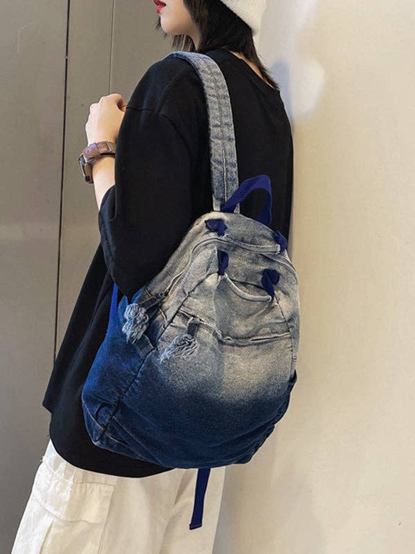 ShieldChic – wholesale Ryggsäck - Dam – Original skapelse kontrastfärg gradientväskor accessoarer1