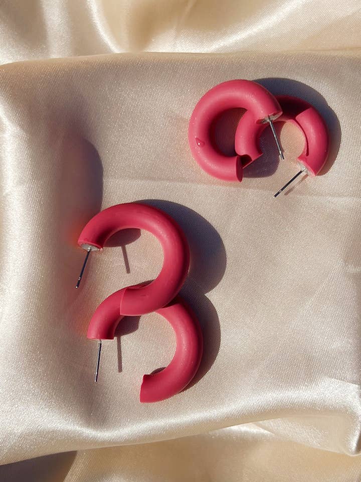 Hannahs Mini's 1" - Rose vif pour la vente par LabelleBoutiqueandco