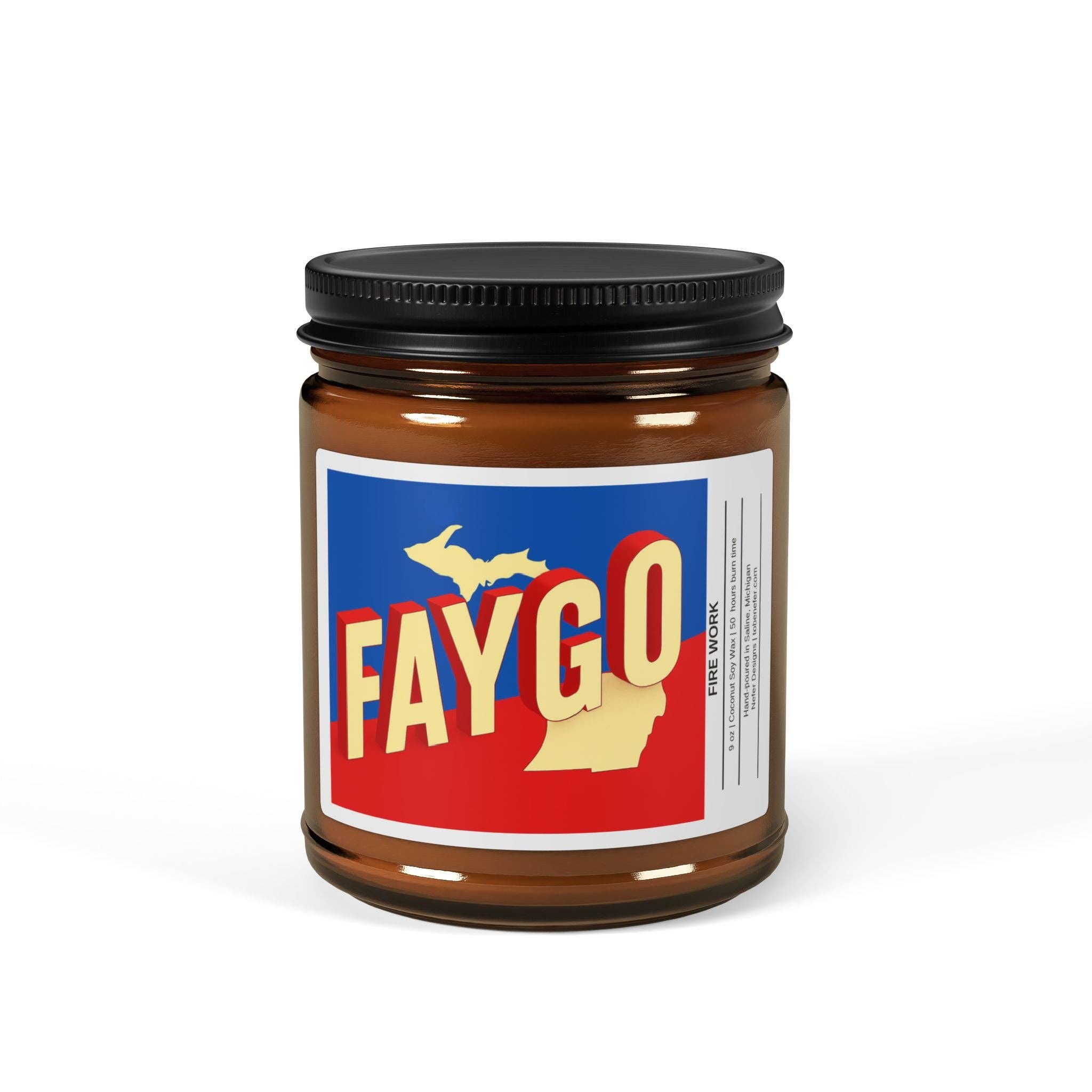Nefer Designer Candles & Home Decor - Wholesale Jar/Filled Candle - Pop Culture in a Jar – Detroit Drafts: Faygo & Vernors Candle (Studio Shift)10
