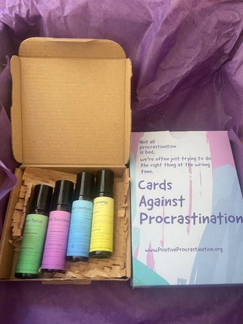 Brain Scents and Cards Bundle for wholesale by PositiveProcrastination.Org