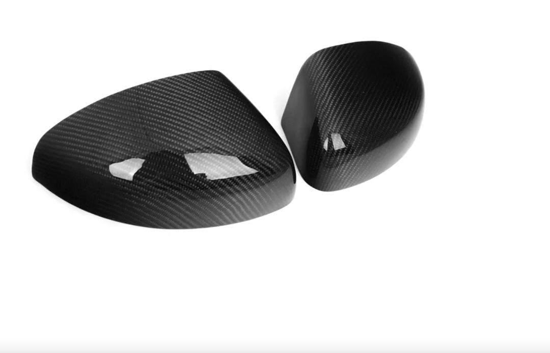 Carbon Deluxe - Wholesale Car Decorative Charm - Unisex - CD carbon mirror caps for Audi A1 2010-20183