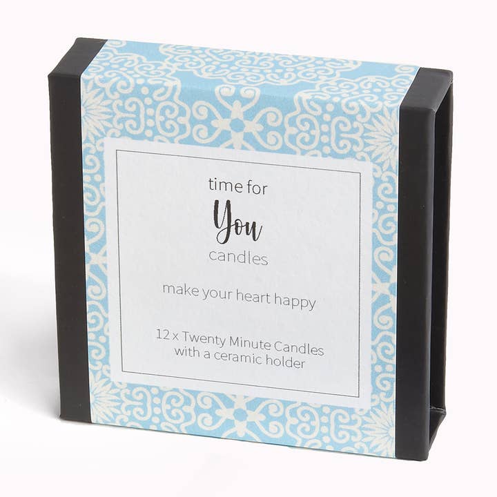 time for You candles (wrap) for wholesale by Cotton & Grey