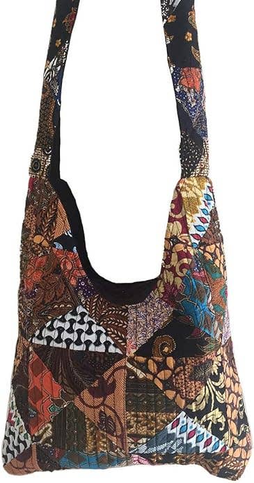 OMA - Eclectic Home - Wholesale Tote Bag - Women's - Cotton Quilted Patchwork Beach Bag Shoulder Tote Bag Boho