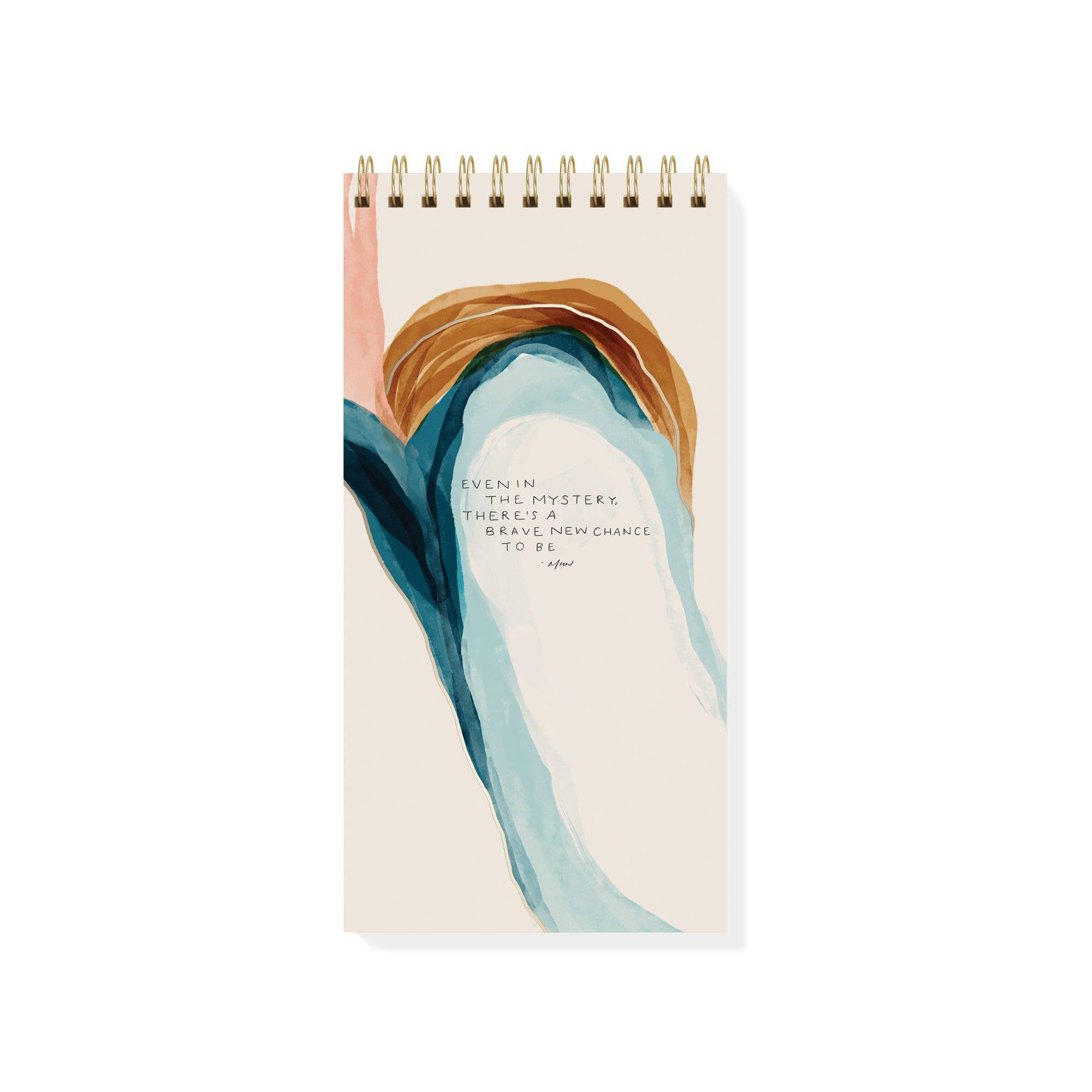 Fringe Studio - Wholesale Notepad - Canv Mhn Mystery Tall Spiral Notepad