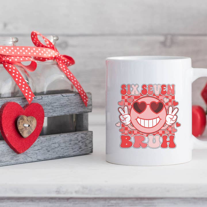 Sjov Seks Syv Bruh Valentine Krus, Preppy 6 7 Xoxo Krus for engroshandel hos Embrova