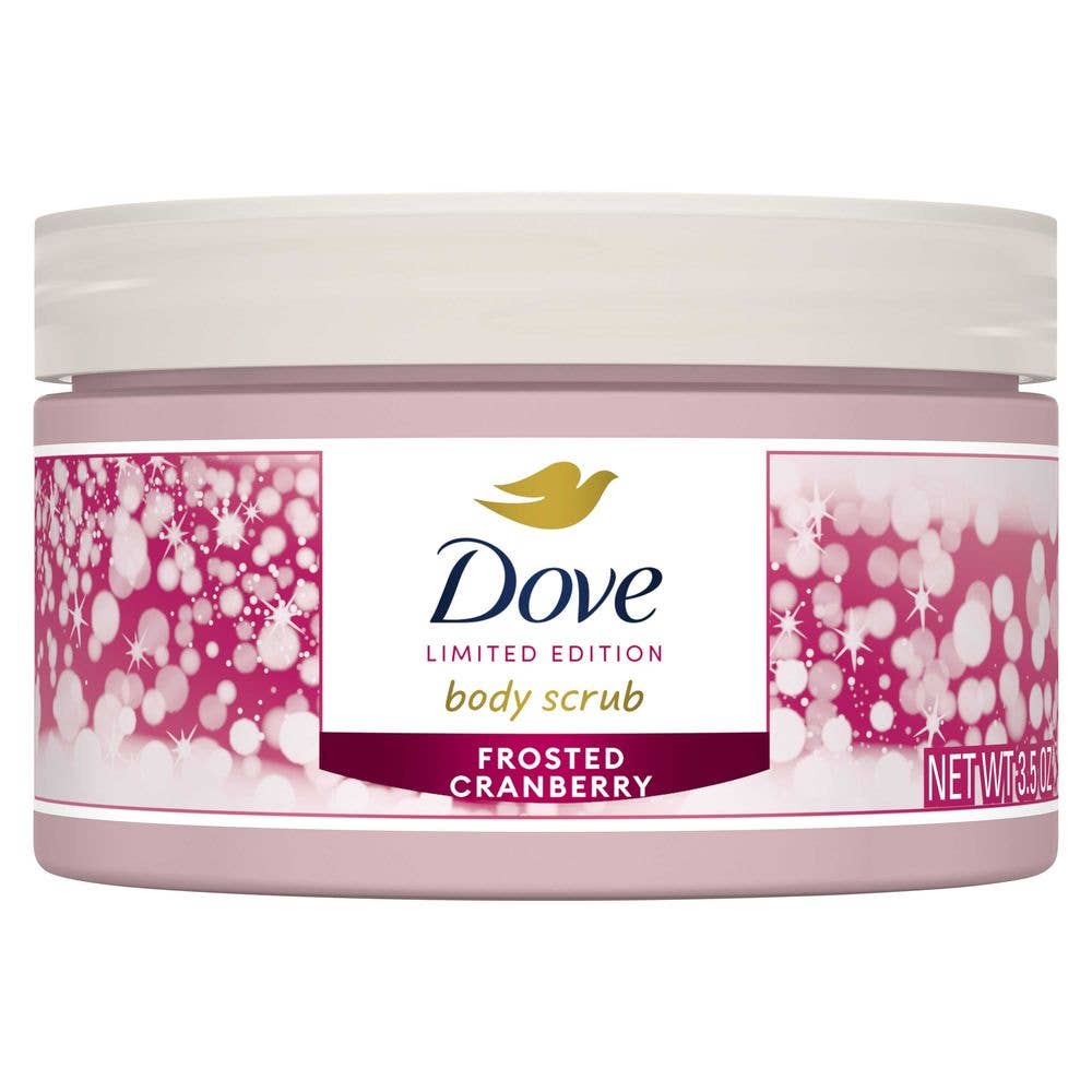 First Choice Buying – wholesale Body scrub/exfoliant – Dove Limited Edition Body Scrub, Frosted Cranberry, 3.5 oz0