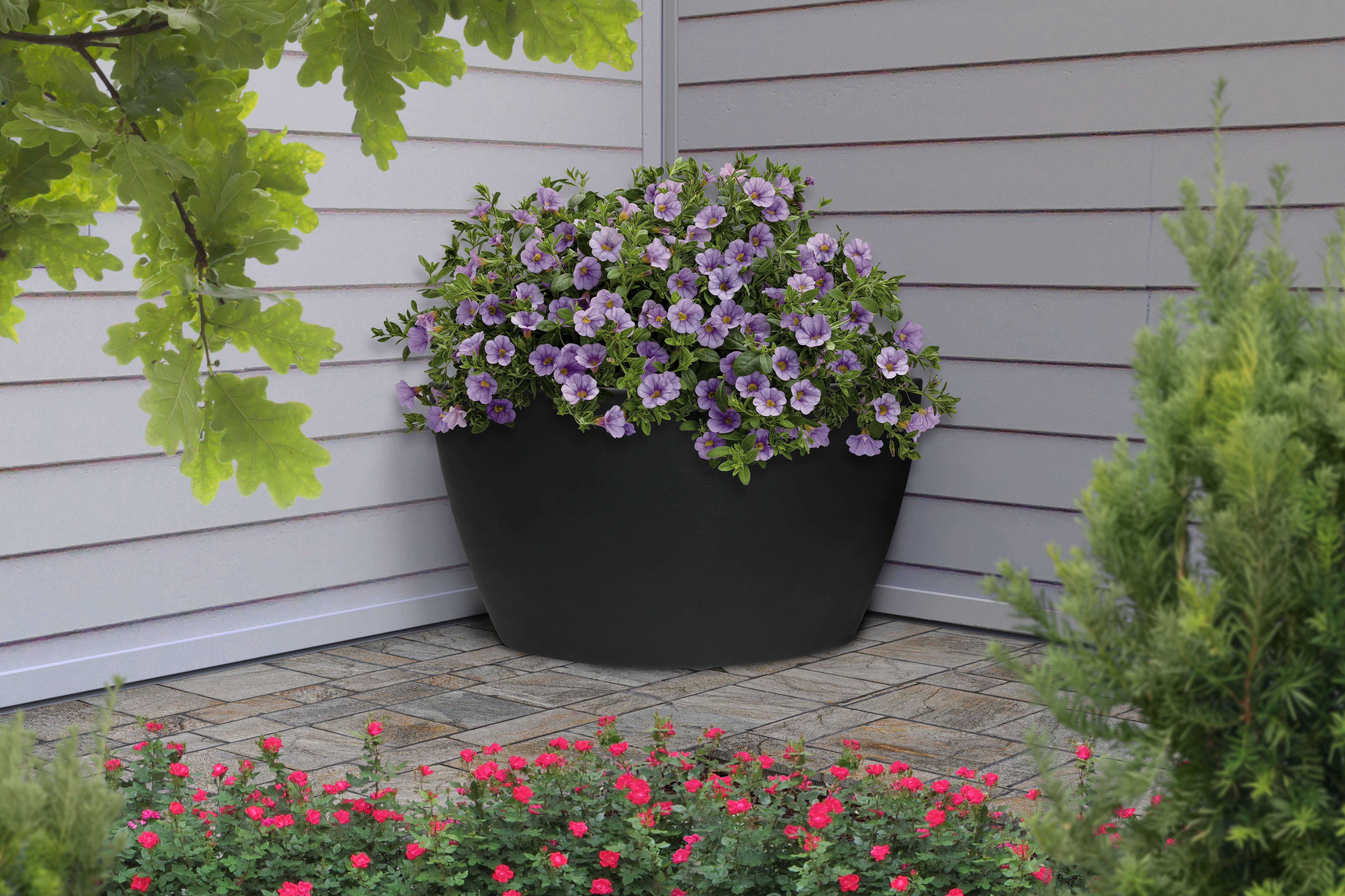Algreen - Wholesale Planter Box - 26" Hampton Corner Planter0